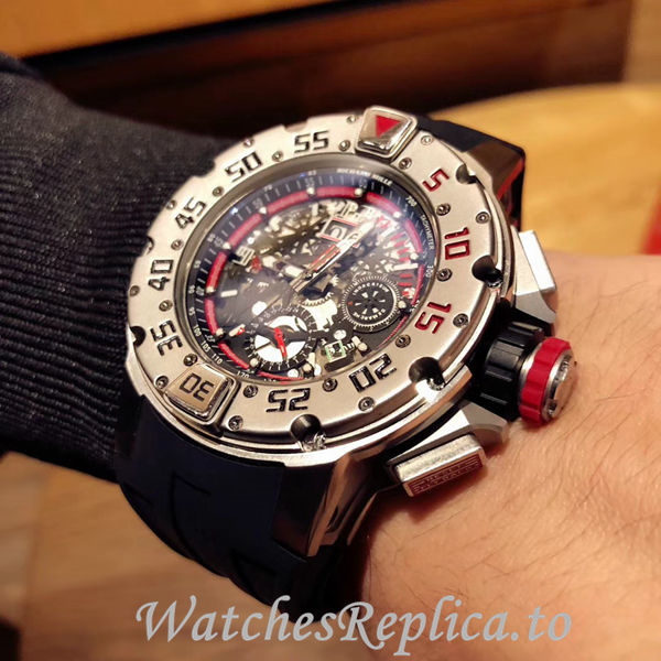 Richard Mille Replica RM032 Rubber strap 50MM - WatchesReplica.is