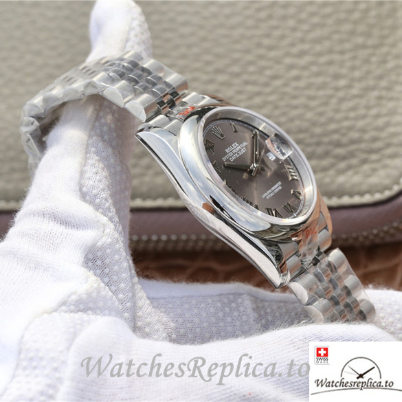 Swiss Rolex Datejust Replica 116200 Stainless steel strap 36MM - WatchesReplica.is