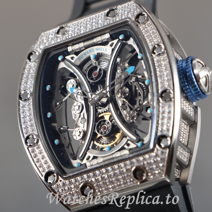 Richard Mille Replica RM53-01 Rubber strap 50MM - WatchesReplica.is