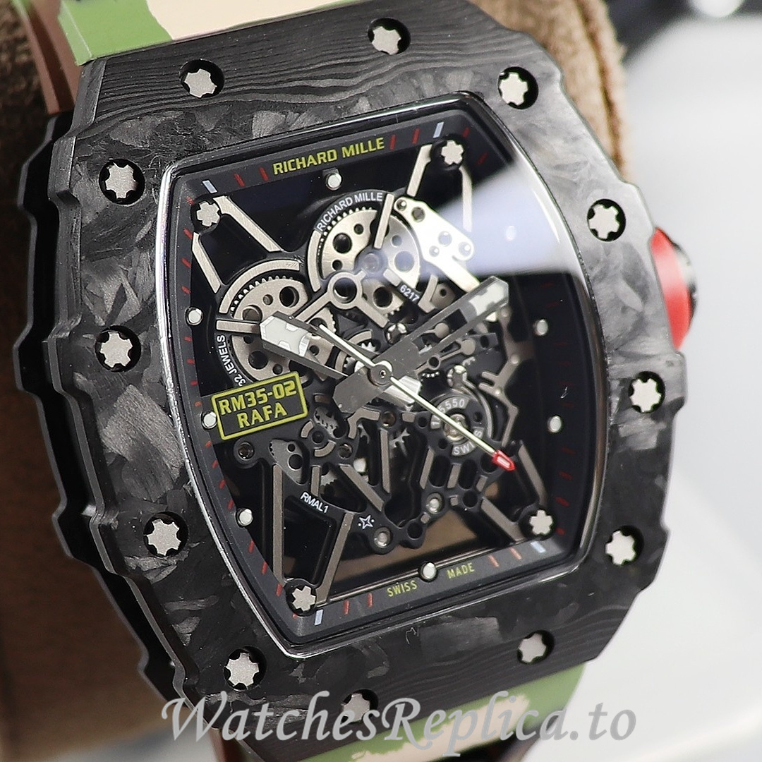 Richard Mille Replica RM35-02 Rubber strap 50MM - WatchesReplica.is