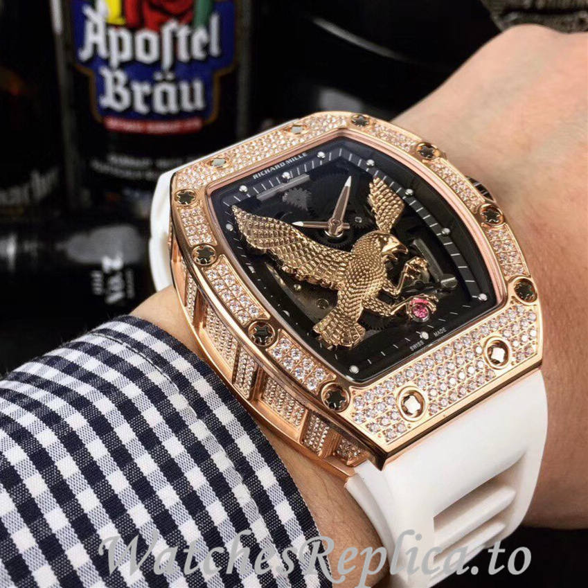 Richard Mille Replica RM23-02 Rubber strap 50MM - WatchesReplica.is