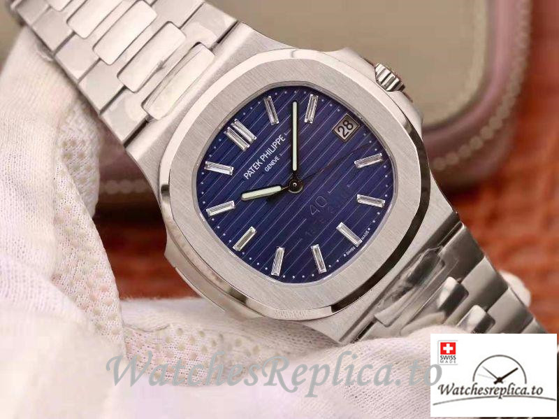 Swiss Patek Philippe Nautilus Replica 5711/1P Stick Markers 40MM - WatchesReplica.is