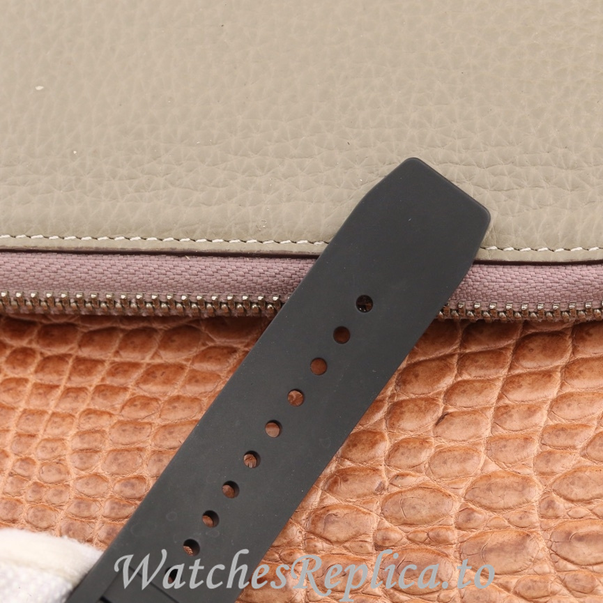 Richard Mille Replica RM001 Rubber strap 50MM - WatchesReplica.is