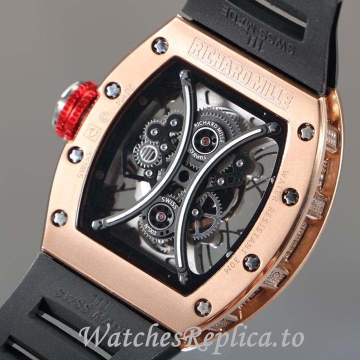 Richard Mille Replica RM53-01 Rubber strap 50MM - WatchesReplica.is