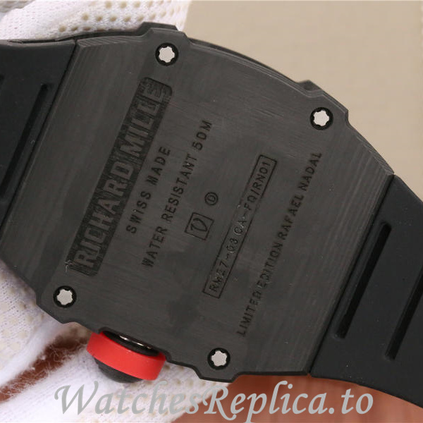 Richard Mille Replica RM27-03 Rubber strap 47MM - WatchesReplica.is