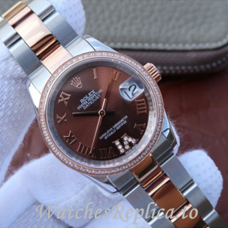 Swiss Rolex Datejust Replica 178383 Stainless steel strap 31MM - WatchesReplica.is