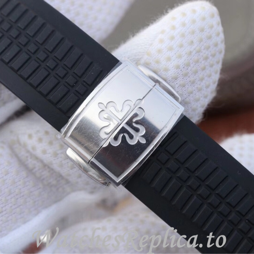 Patek Philippe Replica Aquanaut Rubber strap 40MM - WatchesReplica.is