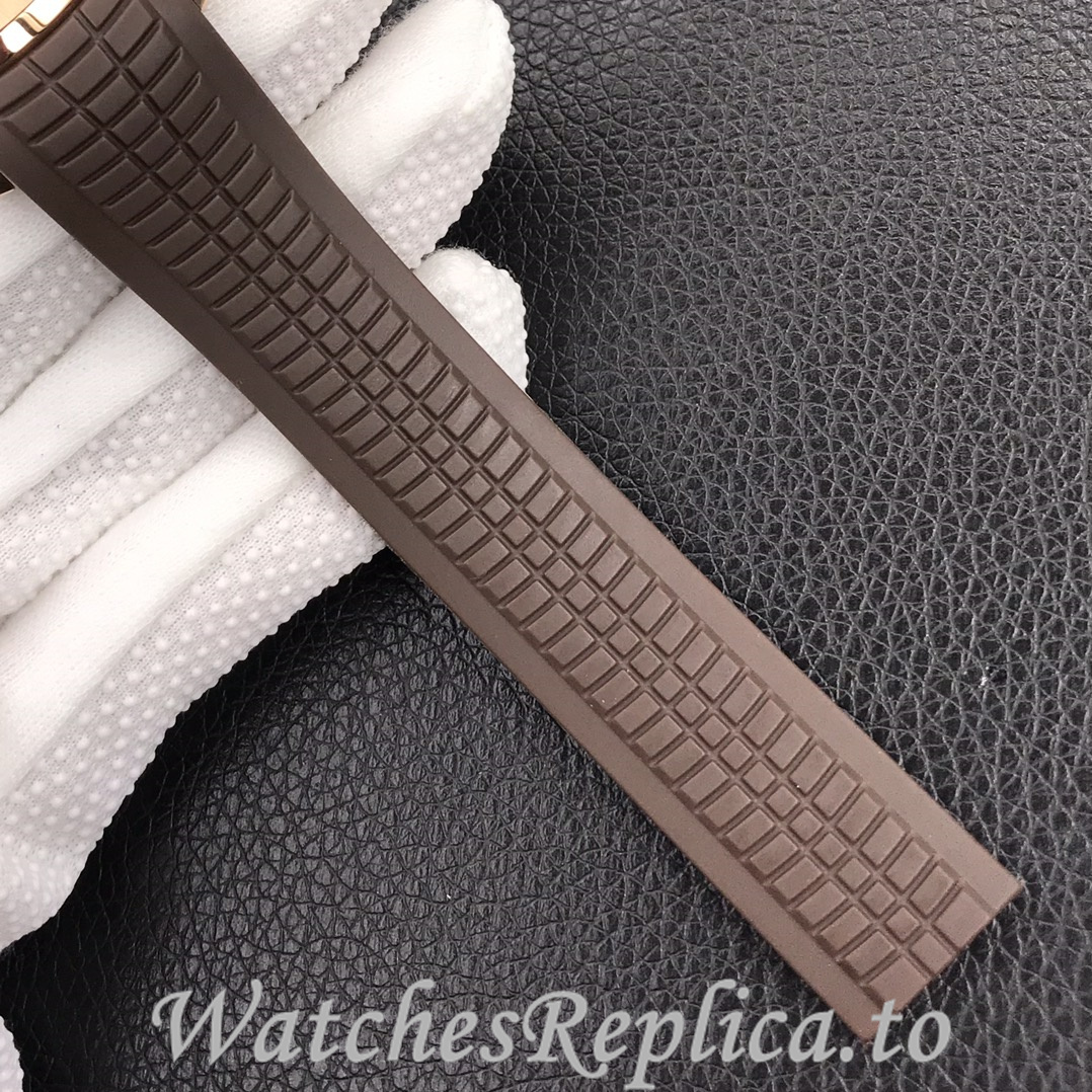 Patek Philippe Replica Aquanaut 5167 Rubber strap 40MM - WatchesReplica.is