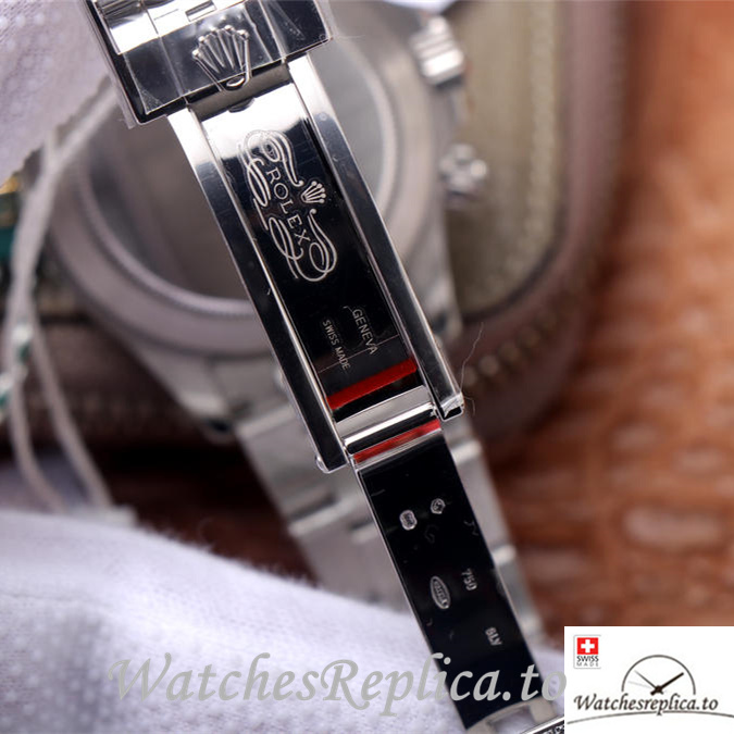 Swiss Rolex Daytona Replica 116599RBOW White Gold strap 40MM - WatchesReplica.is