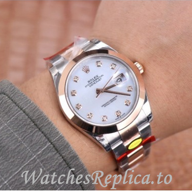 Swiss Rolex Datejust Replica 126301 Stainless steel strap 41MM - WatchesReplica.is