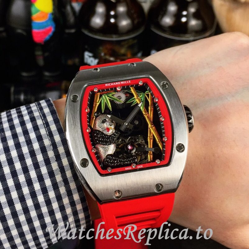 Richard Mille Replica RM26-01 Rubber strap 50MM - WatchesReplica.is