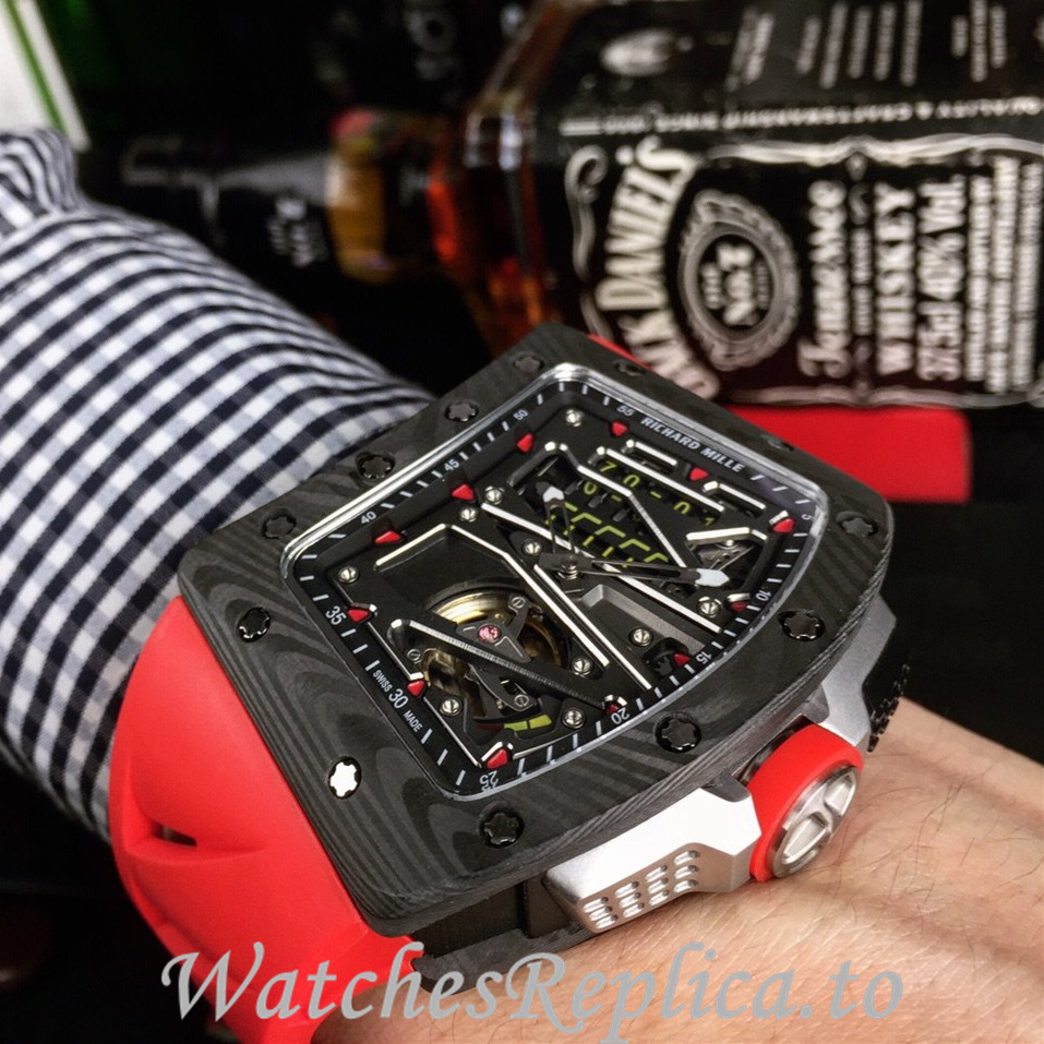 Richard Mille Replica RM70-01 Rubber strap 50MM - WatchesReplica.is