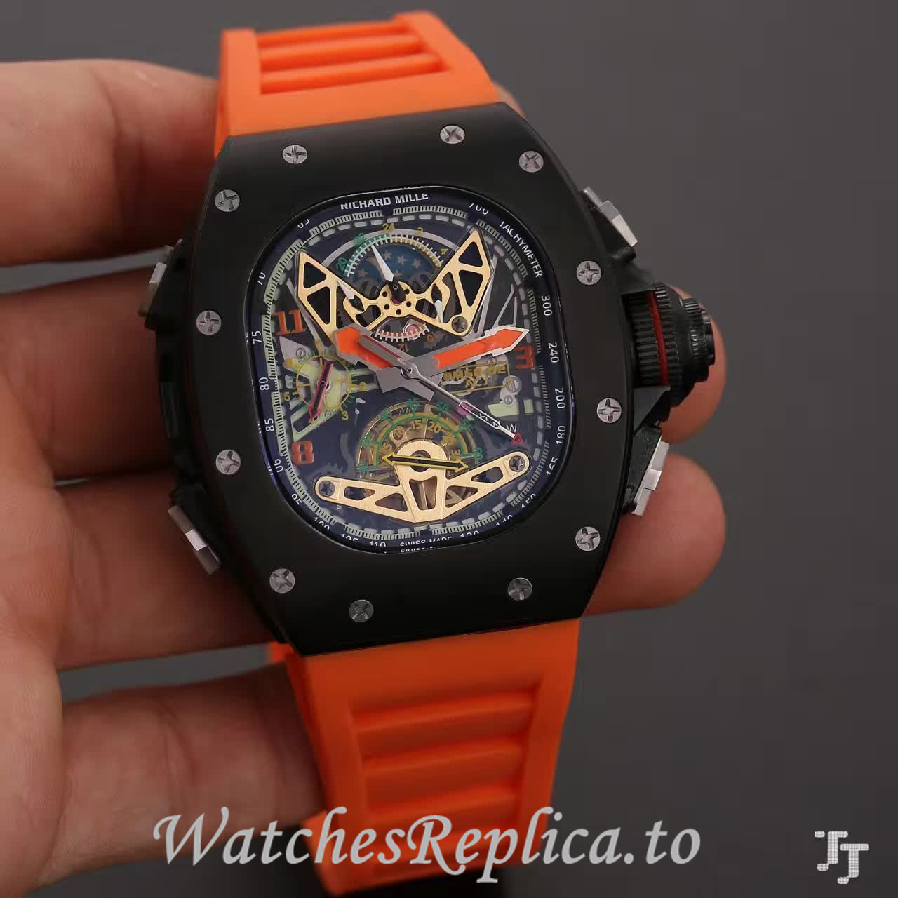 Richard Mille Replica RM50-02 Rubber strap 41MM - WatchesReplica.is