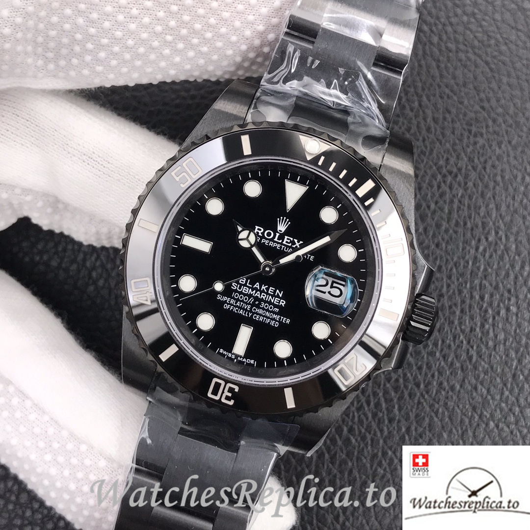 Swiss Rolex Submariner Replica 116610LN Stainless steel strap 40MM - WatchesReplica.is