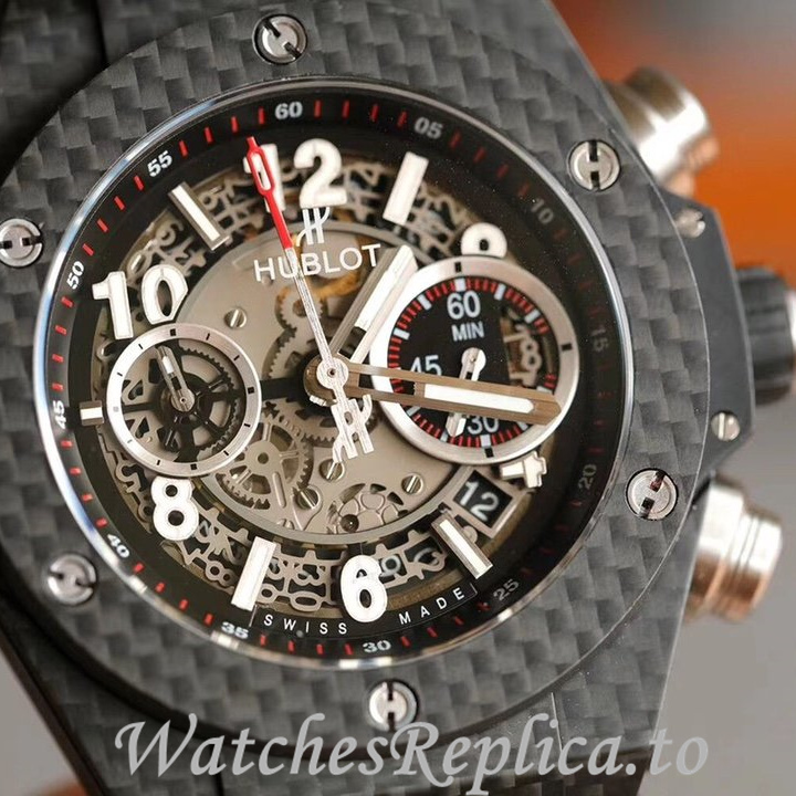 Hublot Replica 411.NM.1170.RX Rubber strap 45MM - WatchesReplica.is