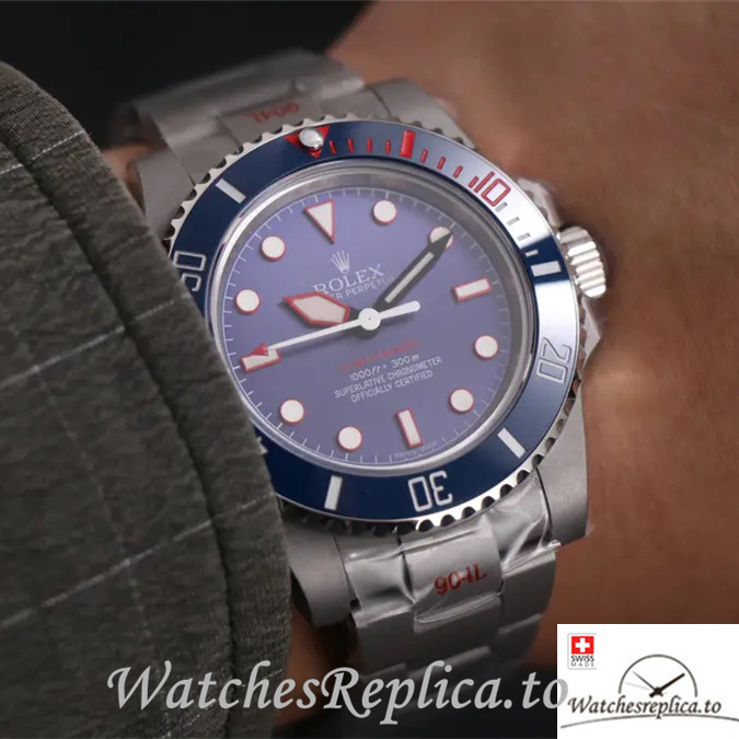 Swiss Rolex Submariner Replica 114060 Stainless steel strap 40MM - WatchesReplica.is