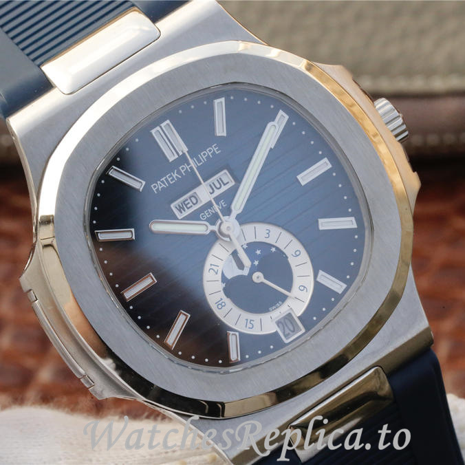 Patek Philippe Replica Nautilus 5726 Rubber strap 40.5MM - WatchesReplica.is