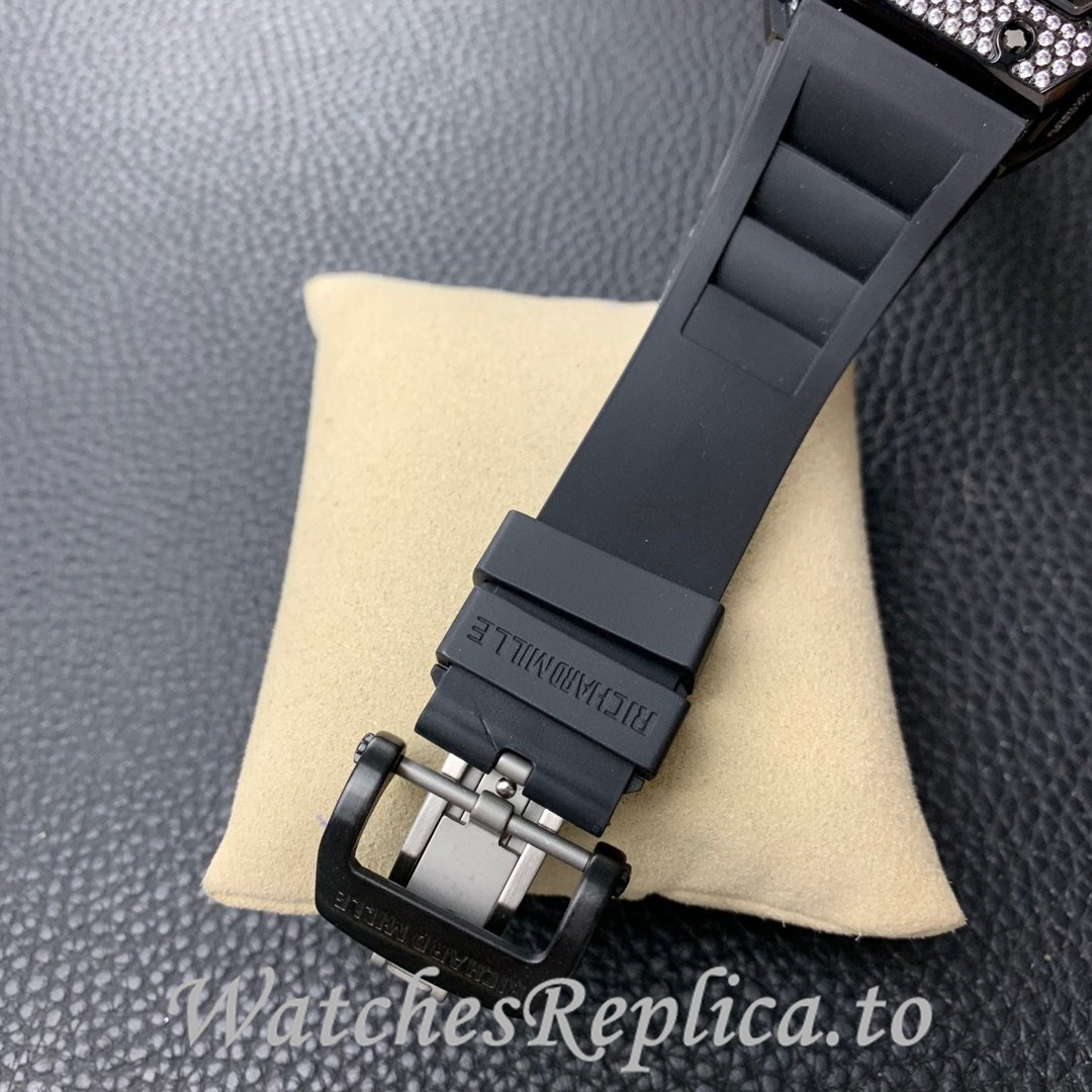 Richard Mille Replica RM055 Rubber strap 50MM - WatchesReplica.is