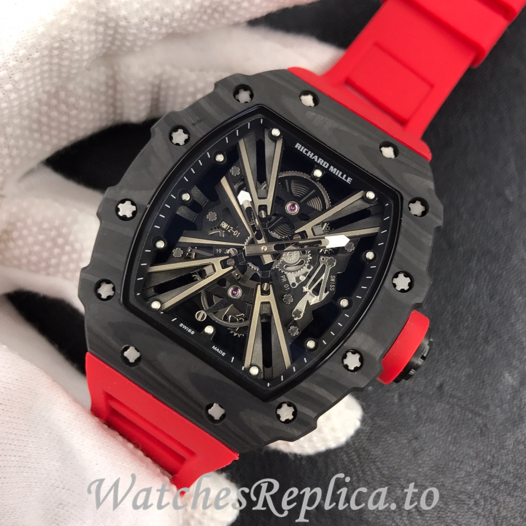 Richard Mille Replica RM12-01 Rubber strap 50MM - WatchesReplica.is