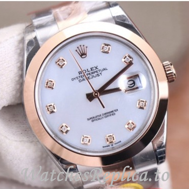 Swiss Rolex Datejust Replica 126301 Stainless steel strap 41MM - WatchesReplica.is