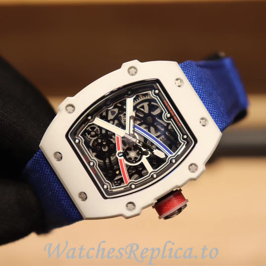 Richard Mille Replica RM67-02 Canvas strap 38.70x47.52MM - WatchesReplica.is