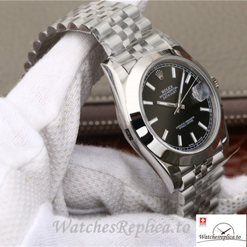 Swiss Rolex Datejust 116200-0099 Stainless steel strap 41MM - WatchesReplica.is