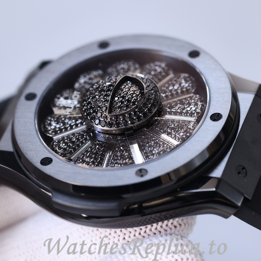 Hublot Replica 507.CX.9000.RX.TAK21 Rubber strap 45MM - WatchesReplica.is