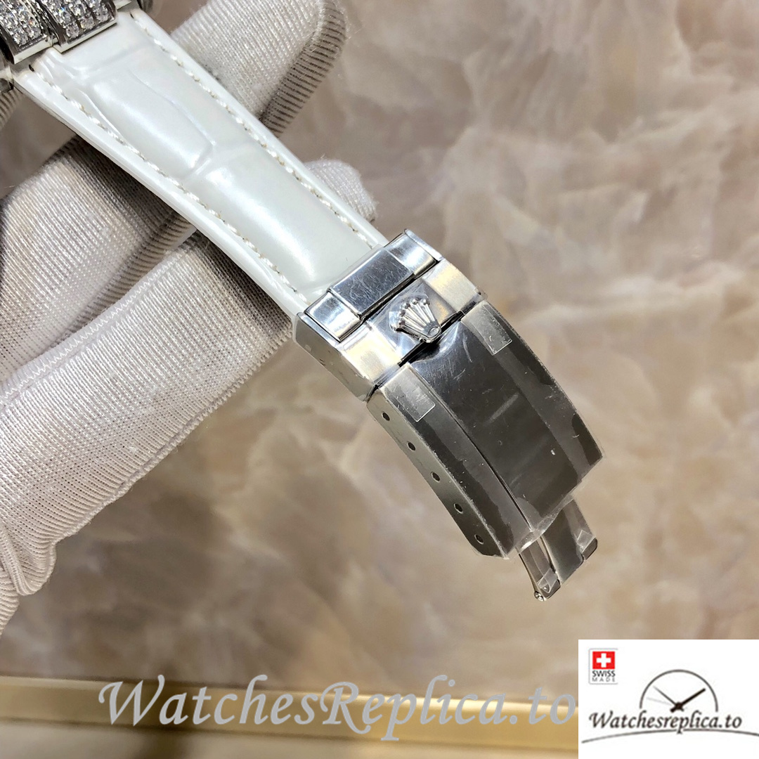 Swiss Rolex Daytona 116599 Replica Leather strap 40MM - WatchesReplica.is