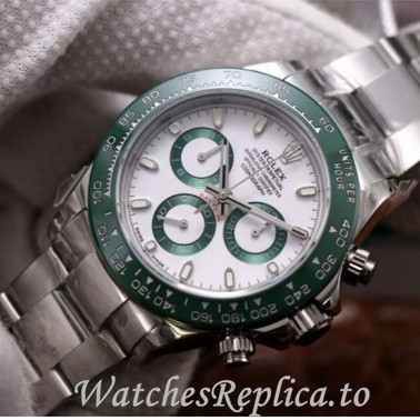 Swiss Rolex Daytona Replica 116519 Stainless steel strap 40MM - WatchesReplica.is