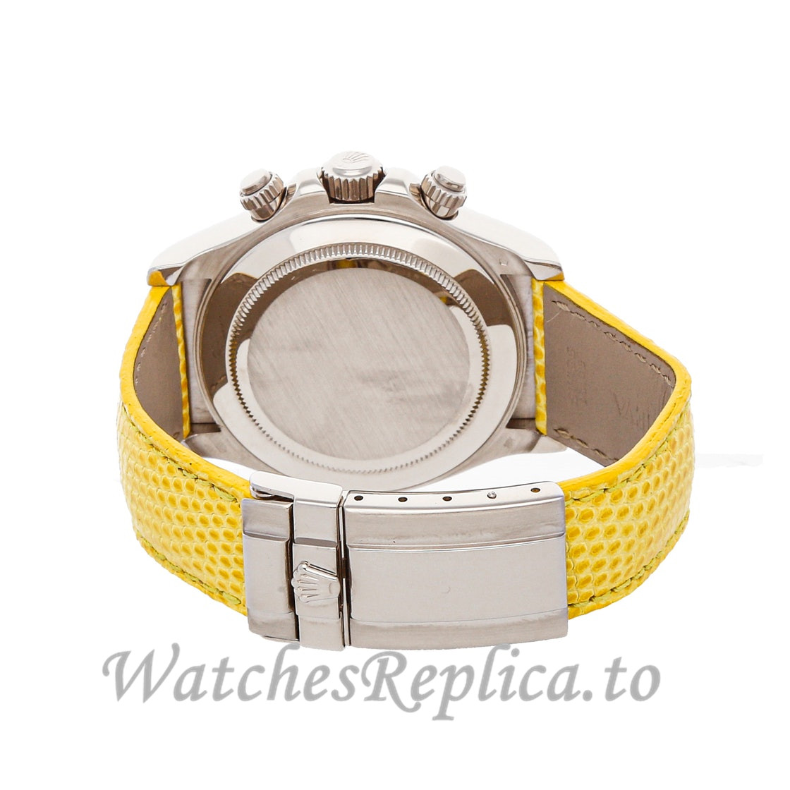 Rolex Daytona Replica Yellow Dial 116519 - WatchesReplica.is