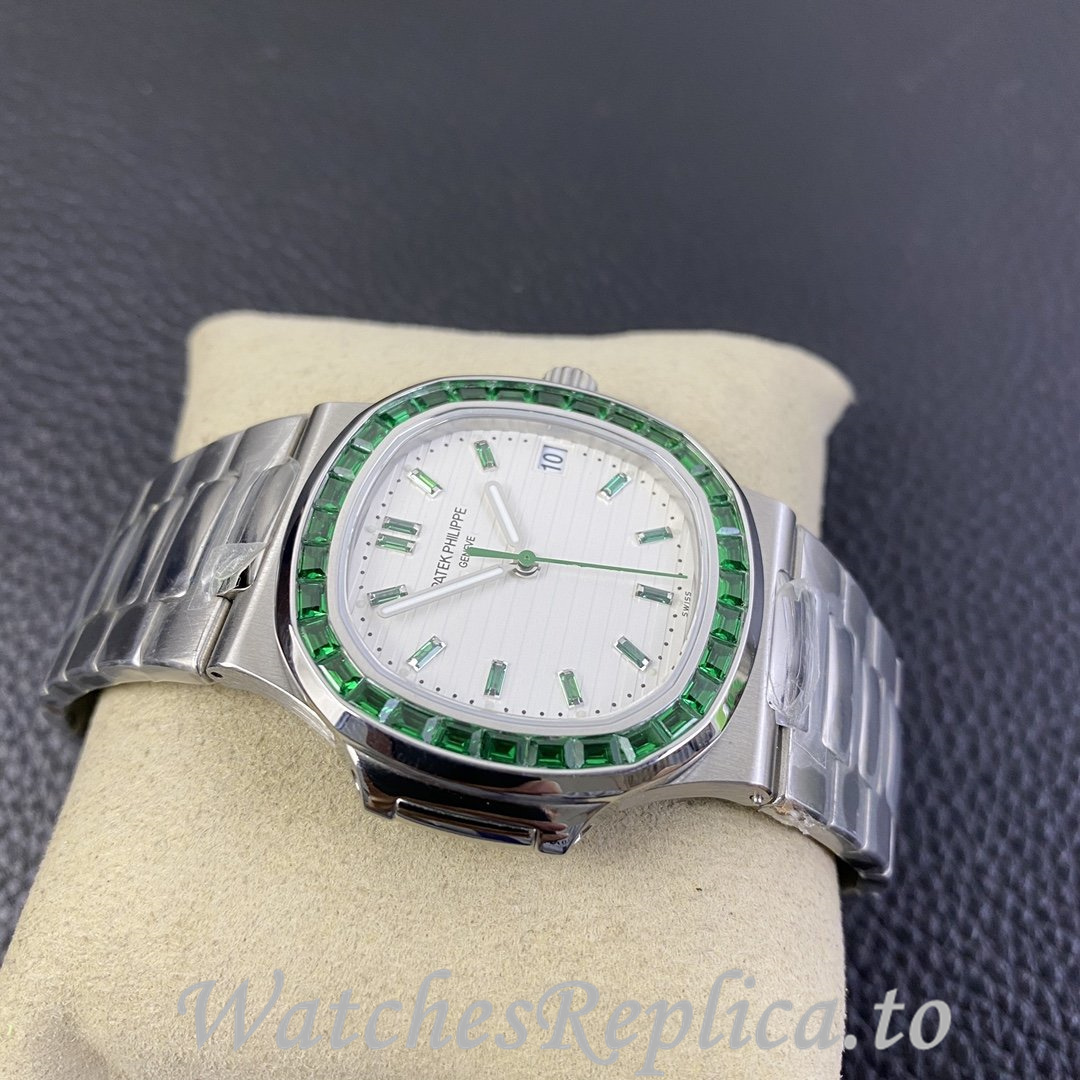 Patek Philippe Replica Nautilus 5711 Stainless steel strap 40MM - WatchesReplica.is