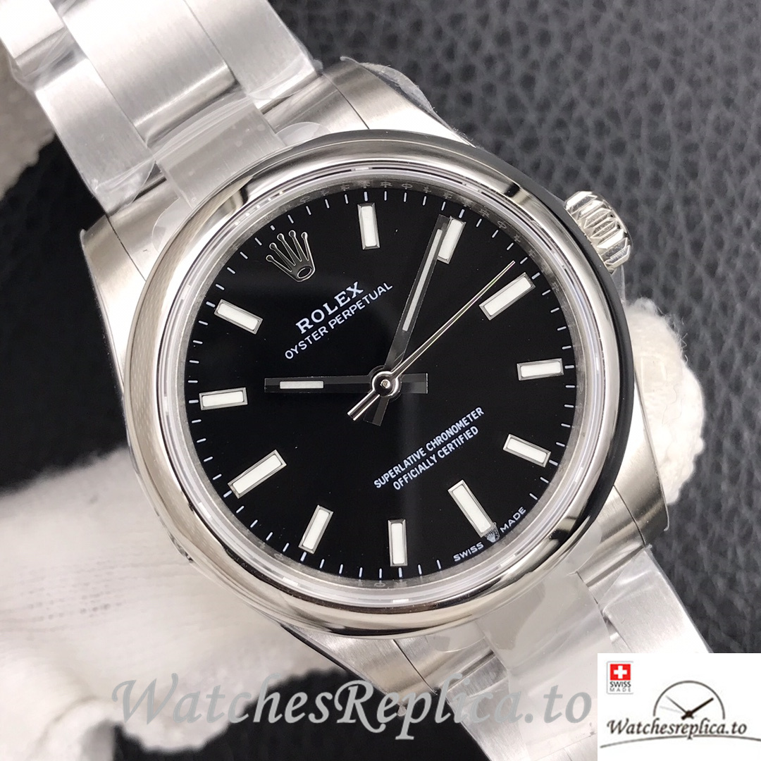 Swiss Rolex Oyster Perpetual Replica 277200 Stainless steel strap 31MM - WatchesReplica.is