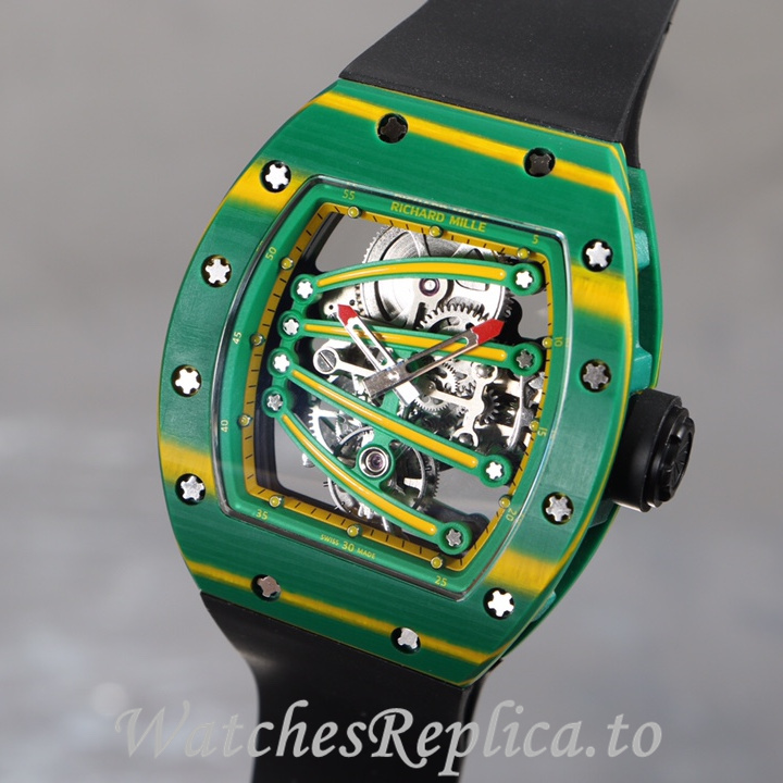 Richard Mille Replica RM59-01 Rubber strap 51MM - WatchesReplica.is