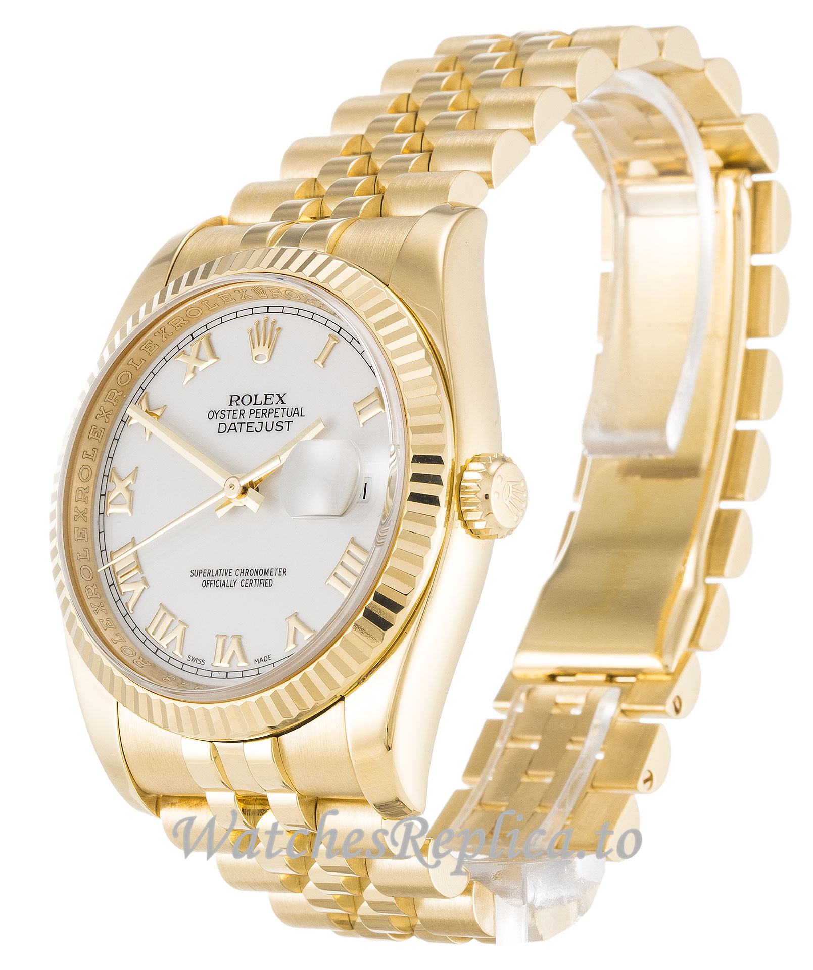 Rolex Datejust White Dial 116238 - WatchesReplica.is