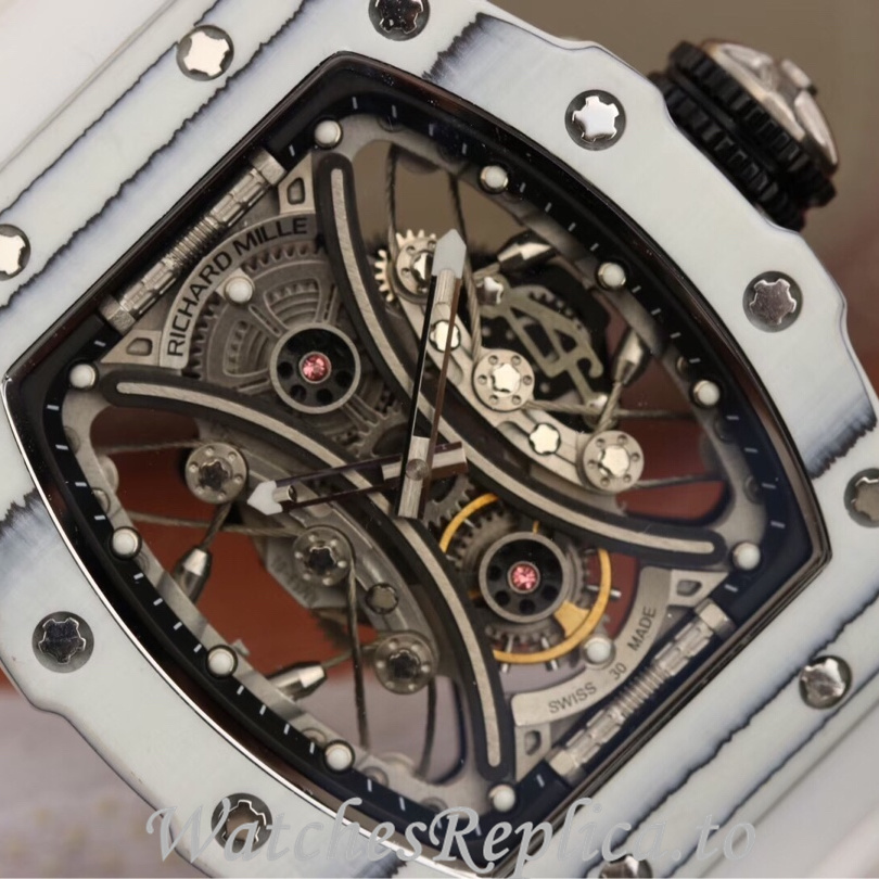 Richard Mille Replica RM53-01 Rubber strap 50MM - WatchesReplica.is