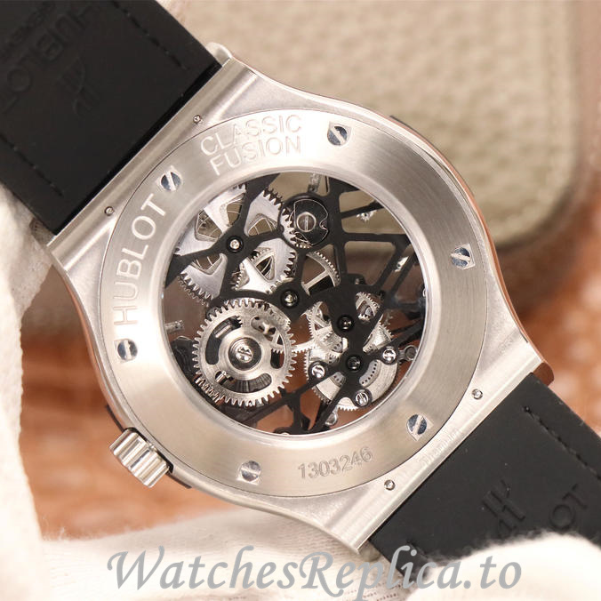 Hublot Replica Classic Fusion Series Leather strap 45MM - WatchesReplica.is