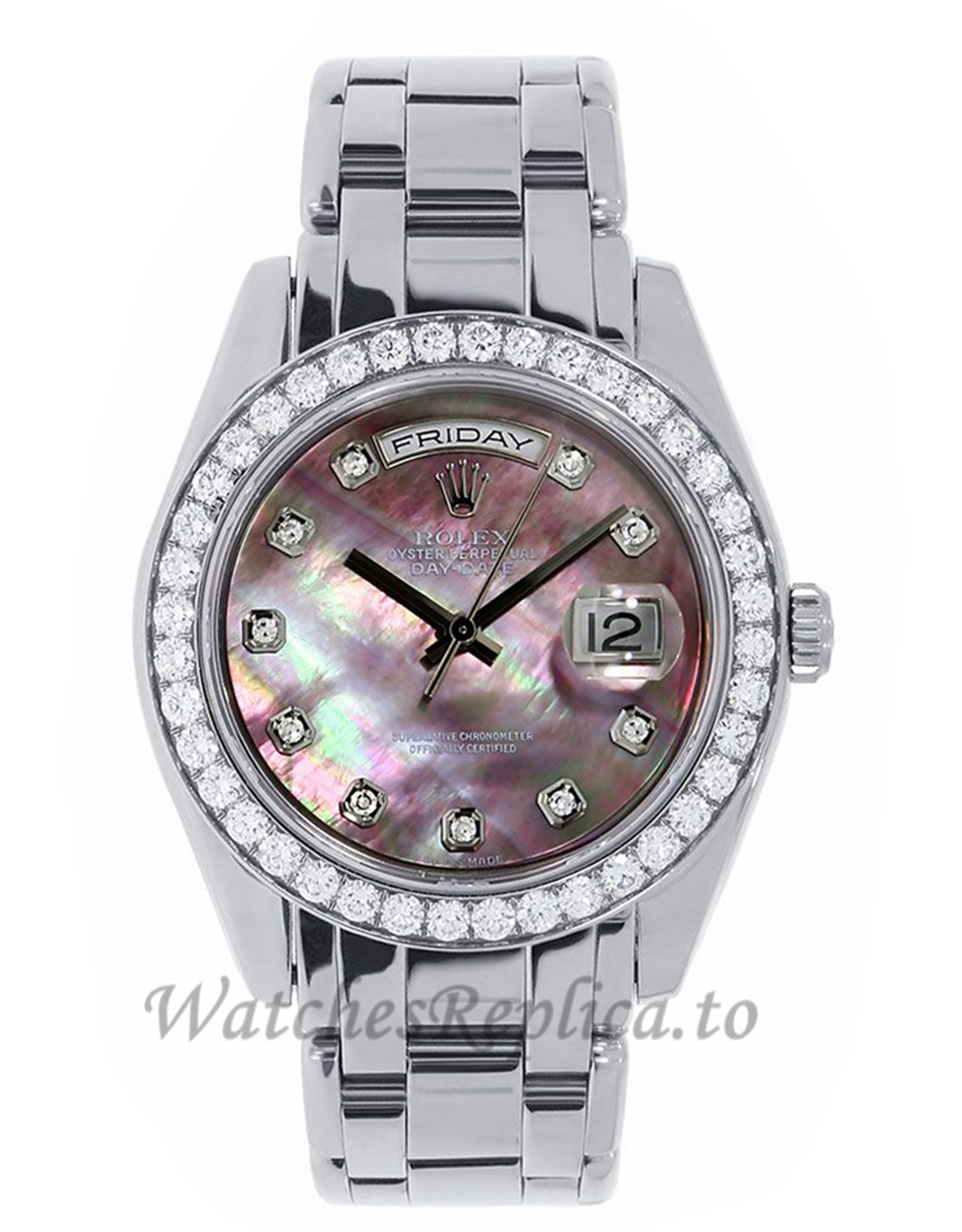 Rolex Replica Pearlmaster Datejust 29MM Watch 80299 - WatchesReplica.is