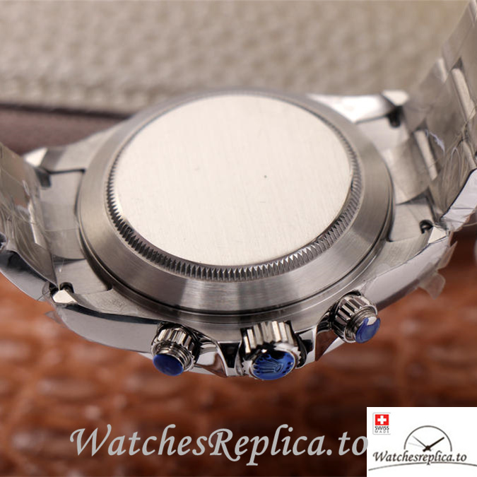 Swiss Rolex Daytona Replica 116599RBOW White Gold strap 40MM - WatchesReplica.is