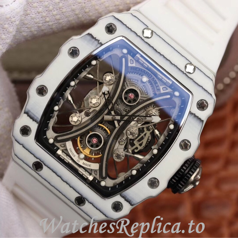 Richard Mille Replica RM53-01 Rubber strap 50MM - WatchesReplica.is