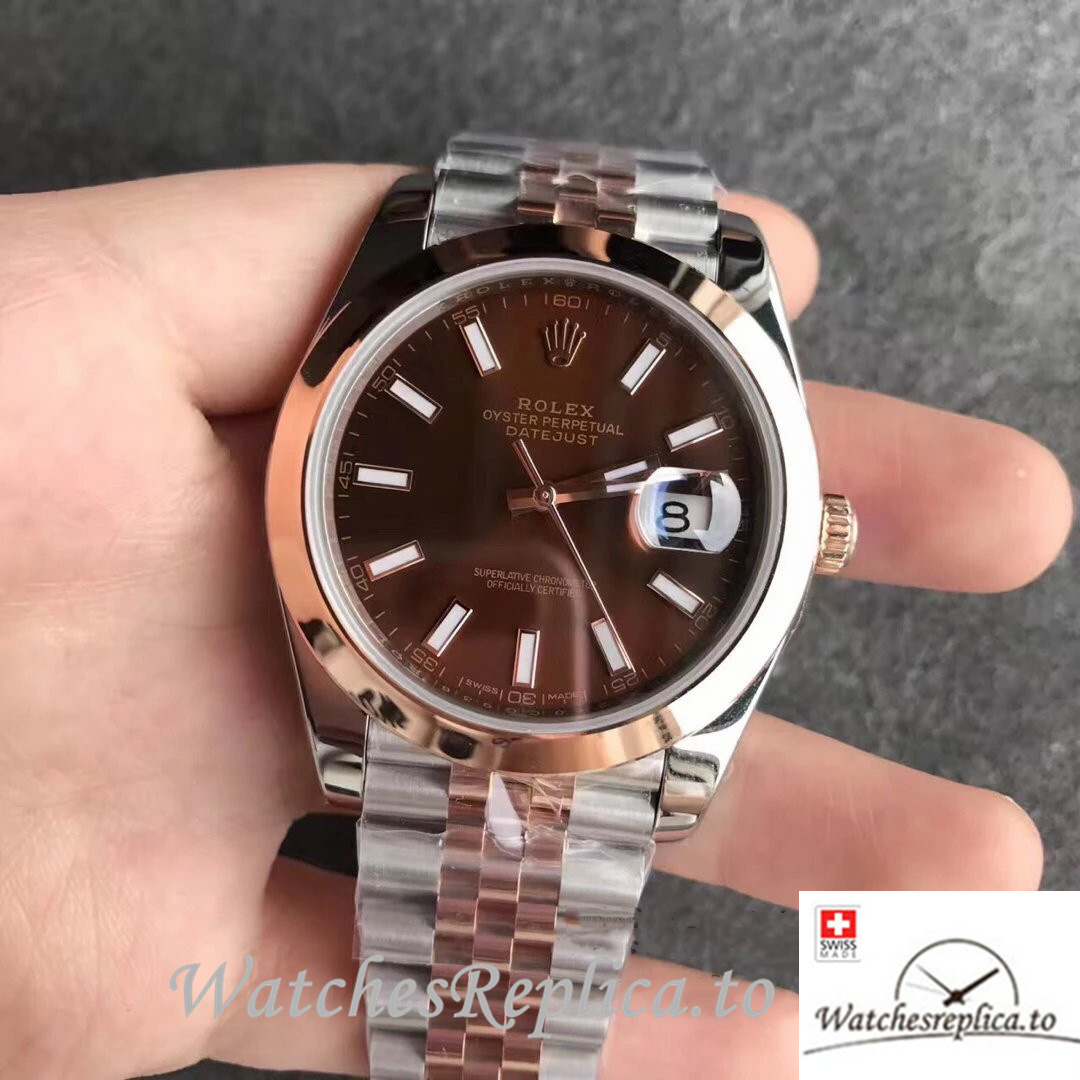 Swiss Rolex Datejust Replica 126301-0002 Stainless steel strap 41MM - WatchesReplica.is