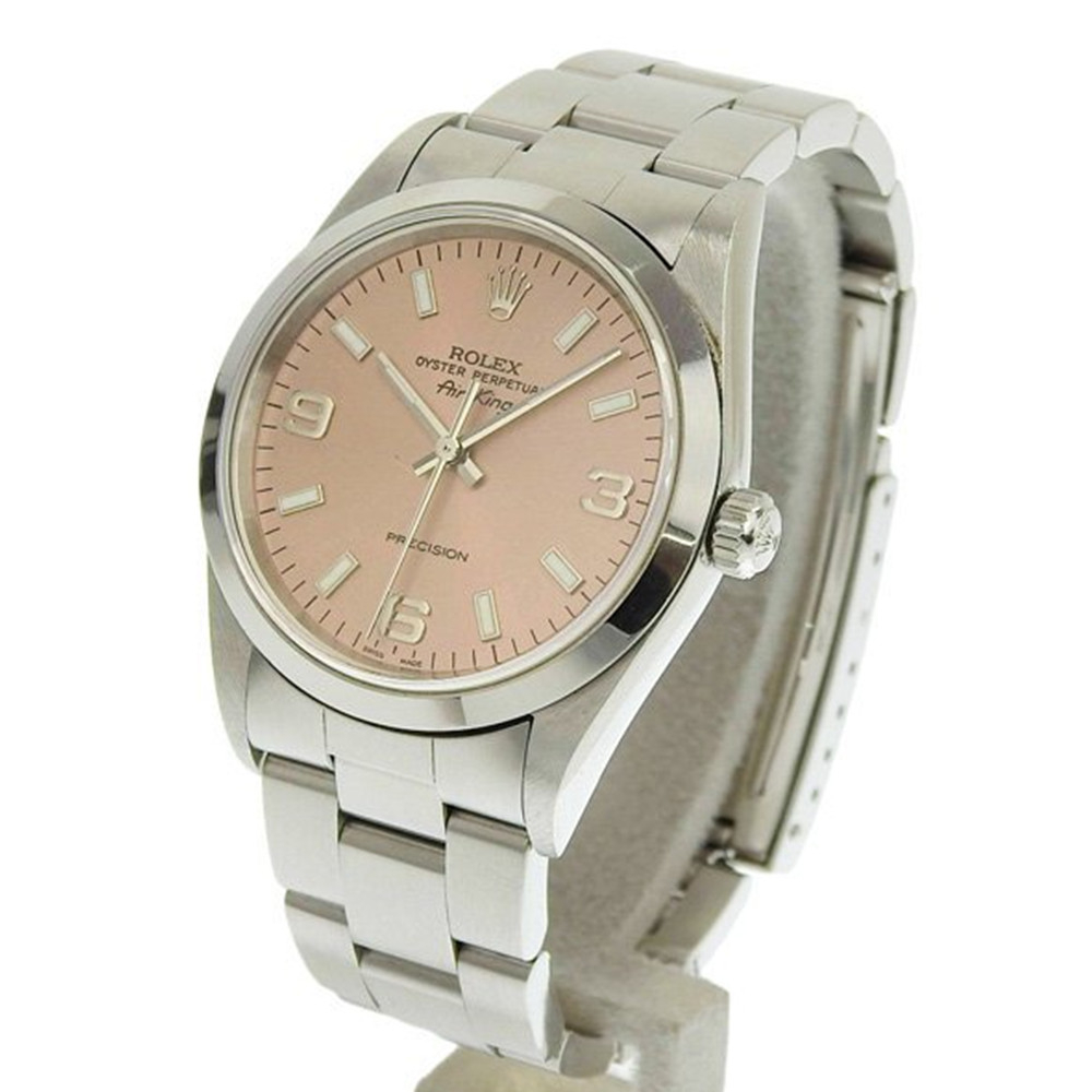 Rolex Air-King Black Dial 14000 - WatchesReplica.is
