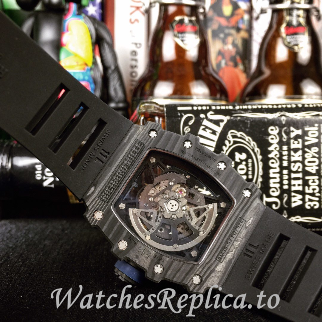 Richard Mille Replica RM35-02 Rubber strap 50MM - WatchesReplica.is