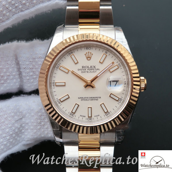 Swiss Rolex Datejust 126333 Stainless steel strap 41MM - WatchesReplica.is