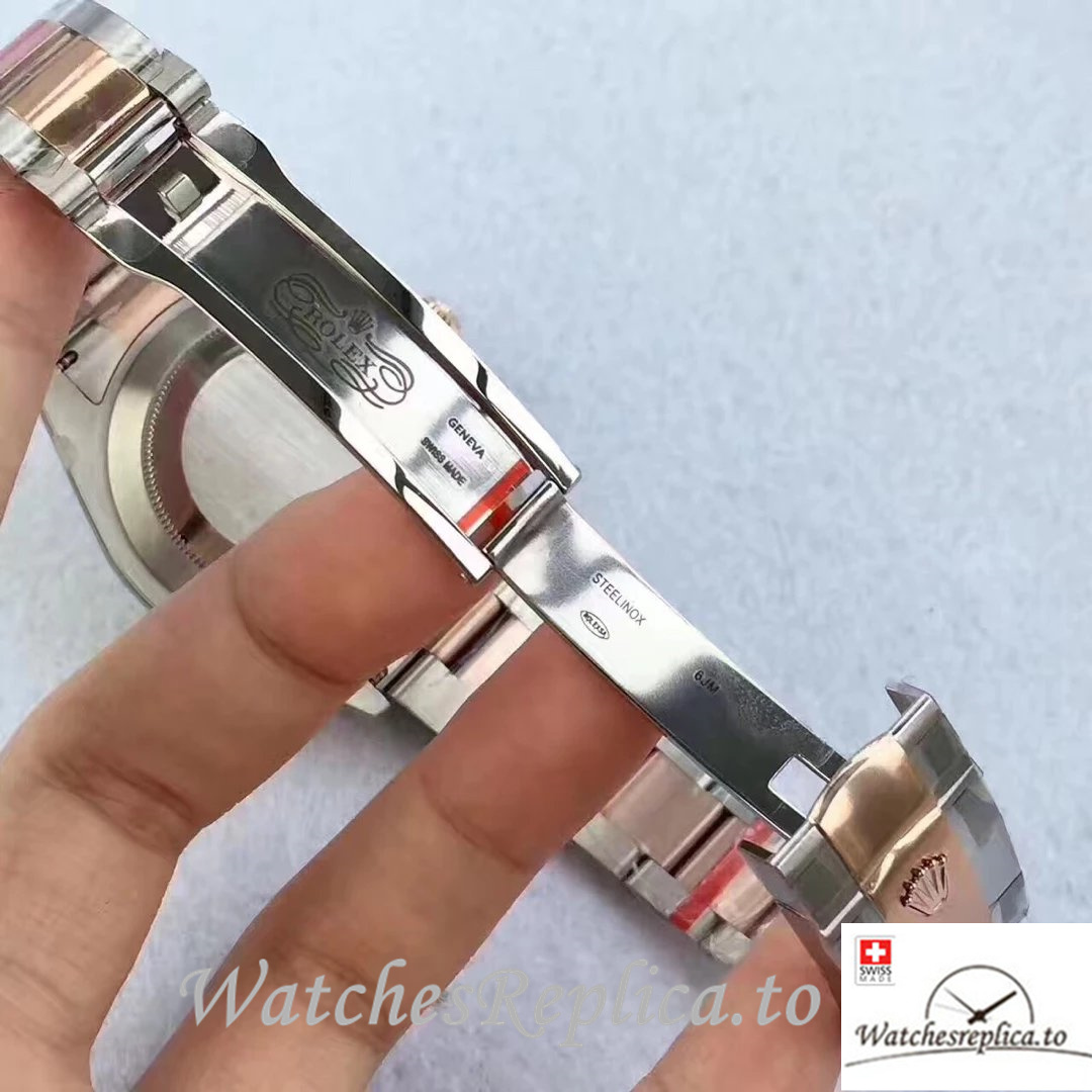 Swiss Rolex Datejust Replica 126331-0001 Stainless steel strap 41MM - WatchesReplica.is