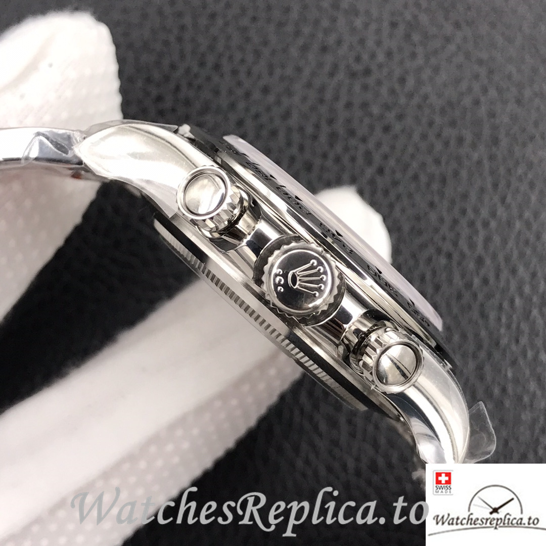 Swiss Rolex Daytona Replica 116509 Stainless steel strap 40MM - WatchesReplica.is