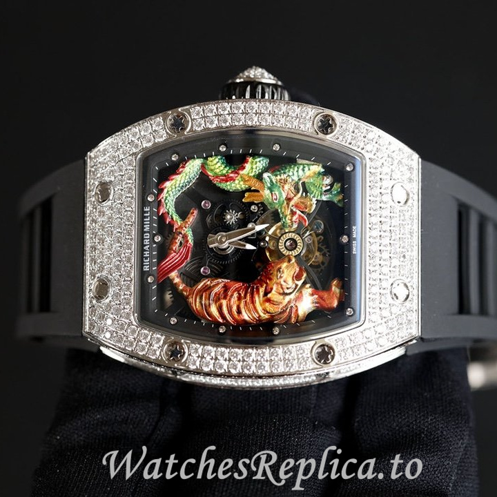 Richard Mille Replica RM51-01 Rubber strap 50MM - WatchesReplica.is