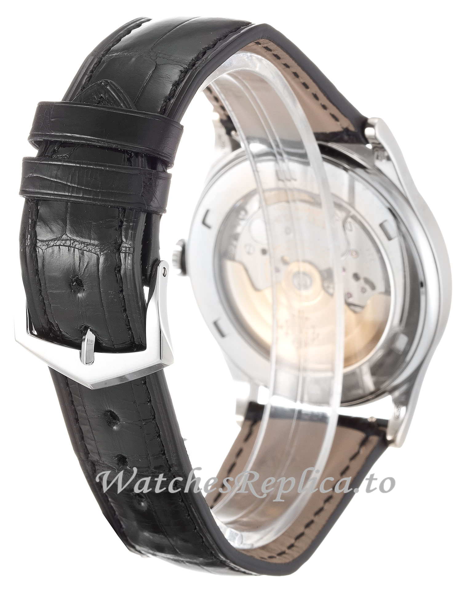 Patek Philippe Calatrava Silver Dial 5296G 41MM - WatchesReplica.is