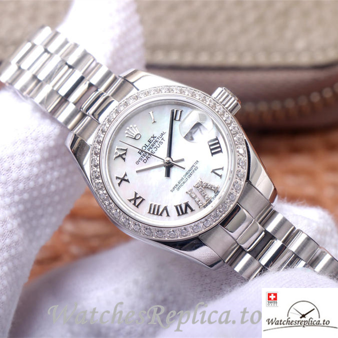 Swiss Rolex Datejust Replica 279174-0009 Stainless steel strap 28MM - WatchesReplica.is