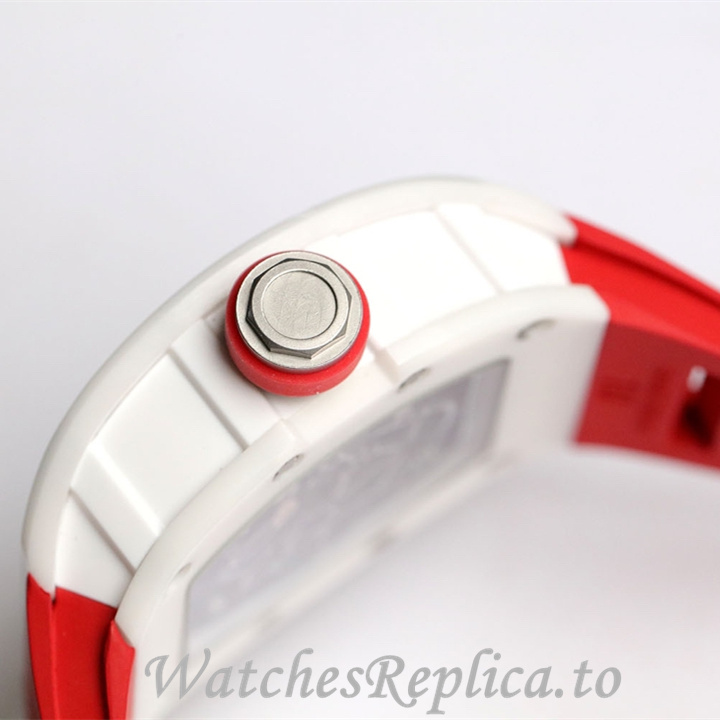 Richard Mille Replica RM055 Rubber strap 50MM - WatchesReplica.is