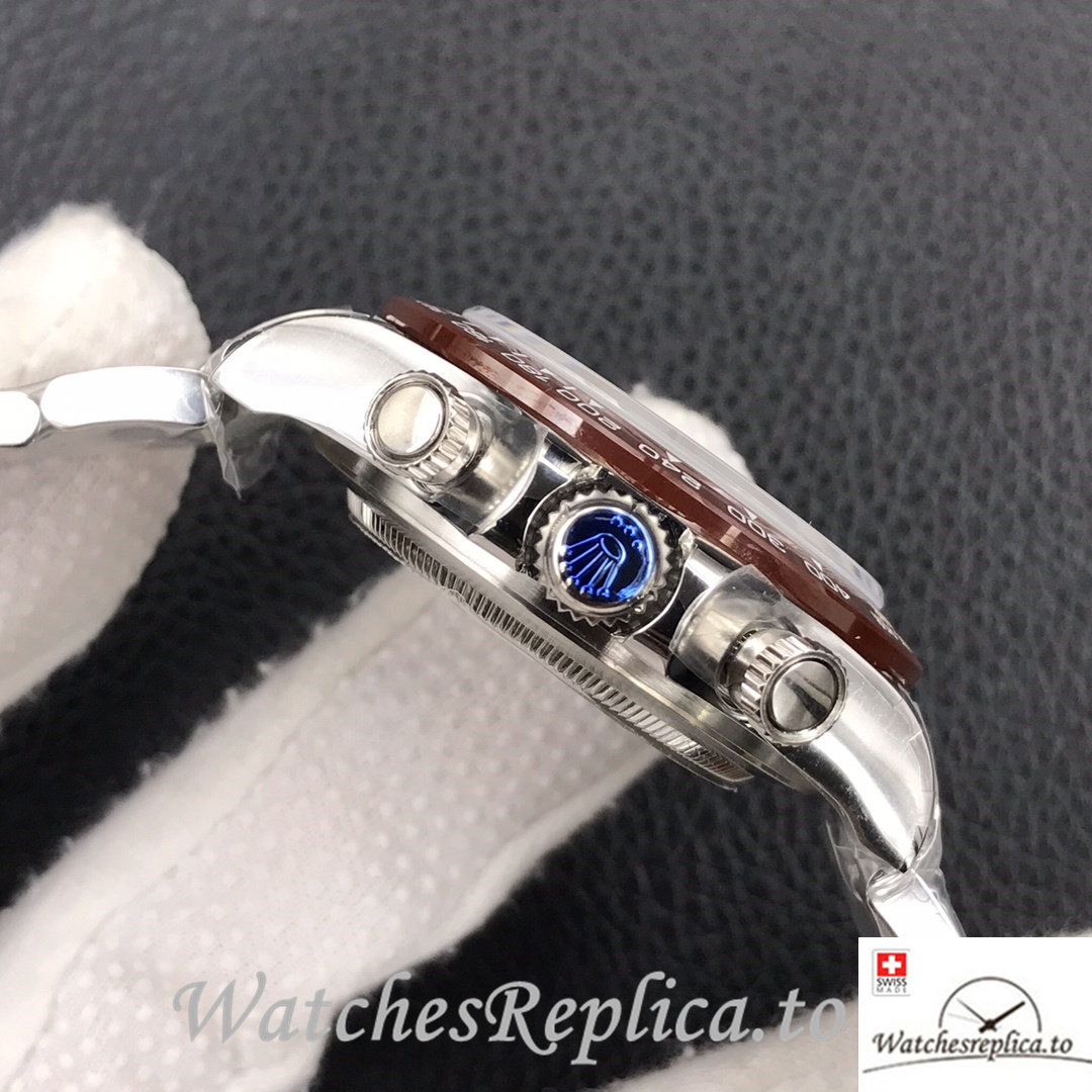 Swiss Rolex Daytona Replica 116506 Stainless steel strap 40MM - WatchesReplica.is